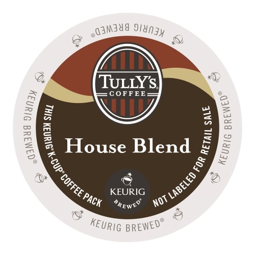 Tully's Coffee® House Blend K-Cup® Coffee, Regular